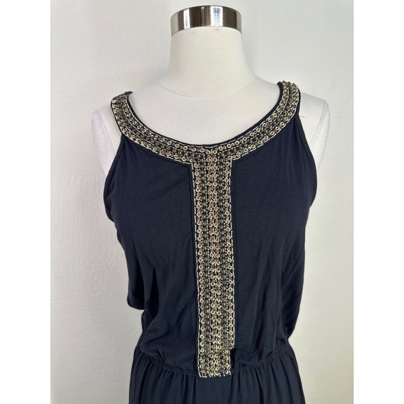 Charming Charlie Beaded Sleeveless Scoop Neck Maxi Dress - Picture 2 of 10